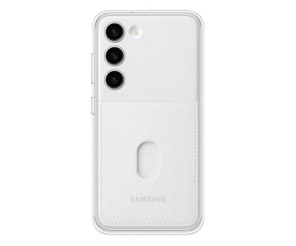 Etui do telefonów SAMSUNG Frame Case do Samsung S23 Biały